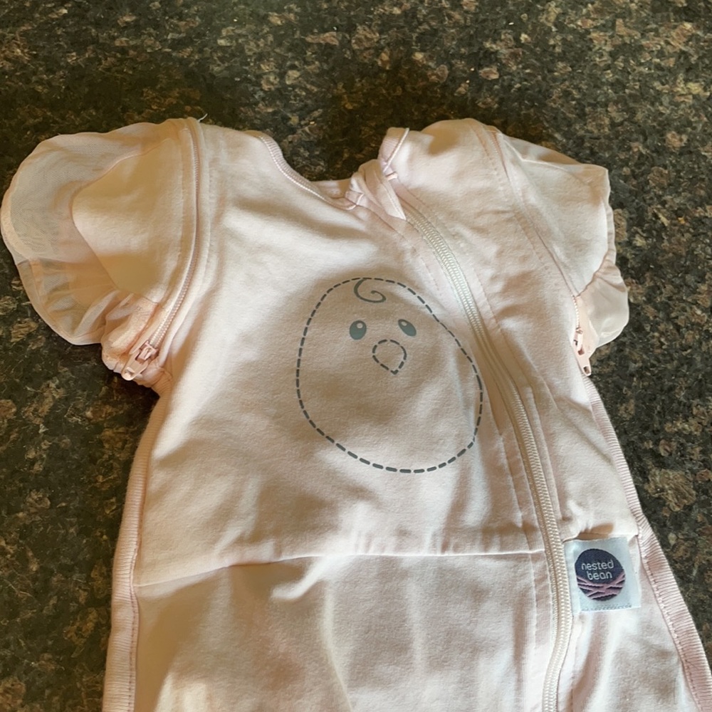 Nested bean swaddle sack 0-3 months